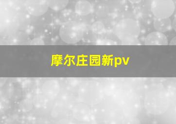 摩尔庄园新pv