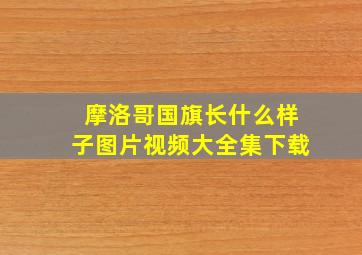 摩洛哥国旗长什么样子图片视频大全集下载