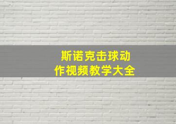 斯诺克击球动作视频教学大全