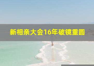 新相亲大会16年破镜重圆