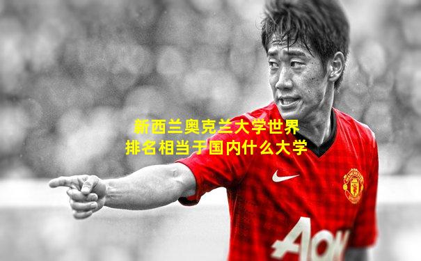 新西兰奥克兰大学世界排名相当于国内什么大学