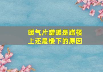 暖气片蹭暖是蹭楼上还是楼下的原因