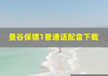 曼谷保镖1普通话配音下载