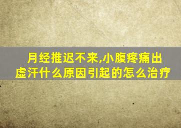 月经推迟不来,小腹疼痛出虚汗什么原因引起的怎么治疗