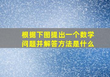 根据下图提出一个数学问题并解答方法是什么