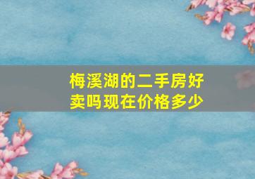 梅溪湖的二手房好卖吗现在价格多少