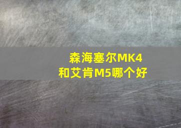 森海塞尔MK4和艾肯M5哪个好