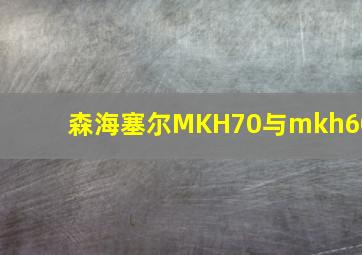 森海塞尔MKH70与mkh60