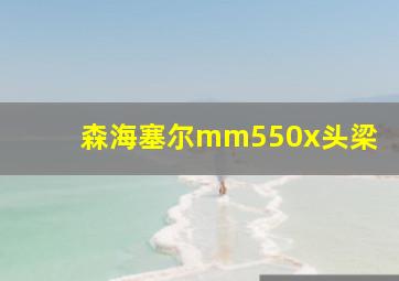 森海塞尔mm550x头梁