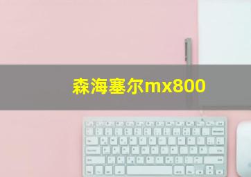 森海塞尔mx800