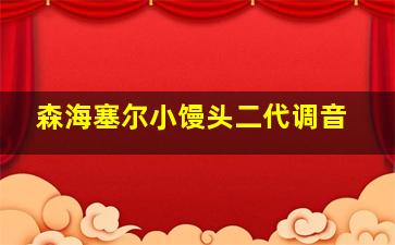 森海塞尔小馒头二代调音