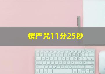 楞严咒11分25秒