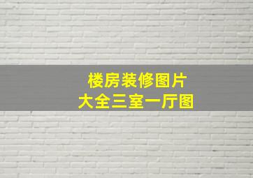 楼房装修图片大全三室一厅图