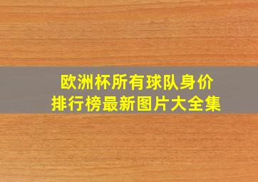 欧洲杯所有球队身价排行榜最新图片大全集