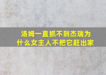 汤姆一直抓不到杰瑞为什么女主人不把它赶出家