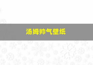 汤姆帅气壁纸