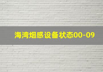 海湾烟感设备状态00-09