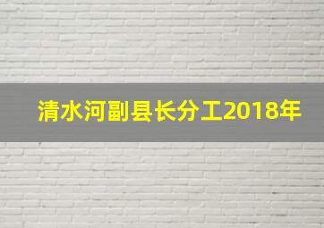 清水河副县长分工2018年