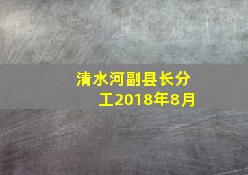 清水河副县长分工2018年8月