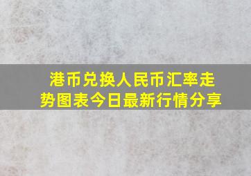 港币兑换人民币汇率走势图表今日最新行情分享