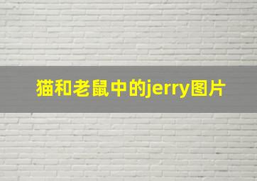 猫和老鼠中的jerry图片