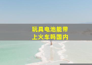 玩具电池能带上火车吗国内