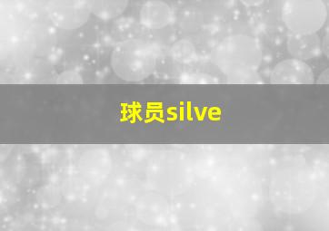 球员silve