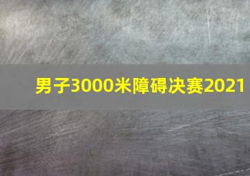 男子3000米障碍决赛2021