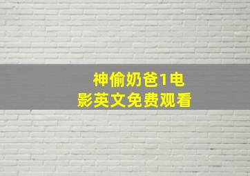 神偷奶爸1电影英文免费观看