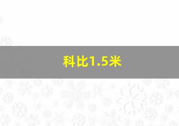 科比1.5米