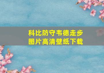 科比防守韦德走步图片高清壁纸下载