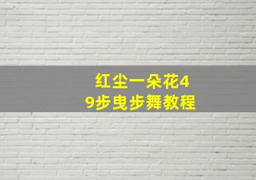 红尘一朵花49步曳步舞教程