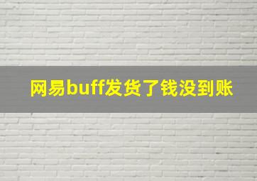 网易buff发货了钱没到账