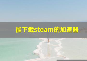 能下载steam的加速器