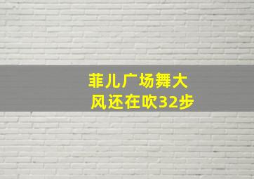 菲儿广场舞大风还在吹32步