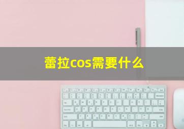 蕾拉cos需要什么