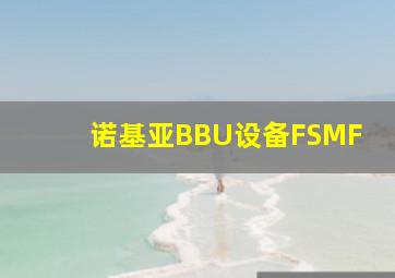 诺基亚BBU设备FSMF