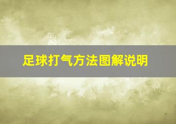 足球打气方法图解说明