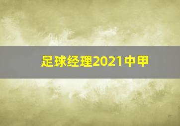 足球经理2021中甲