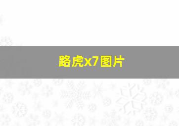 路虎x7图片