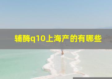 辅酶q10上海产的有哪些