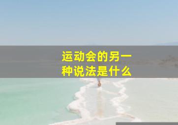 运动会的另一种说法是什么