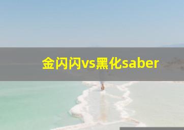 金闪闪vs黑化saber