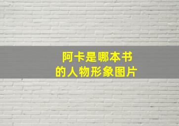 阿卡是哪本书的人物形象图片