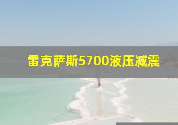 雷克萨斯5700液压减震