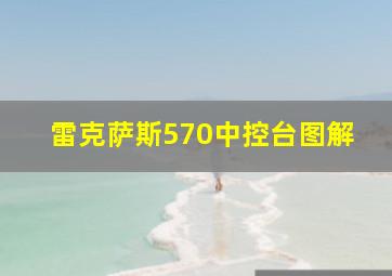 雷克萨斯570中控台图解