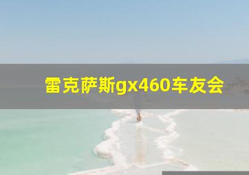 雷克萨斯gx460车友会