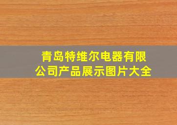 青岛特维尔电器有限公司产品展示图片大全