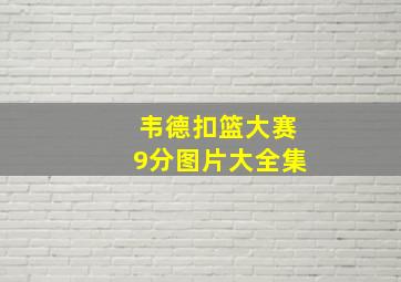 韦德扣篮大赛9分图片大全集