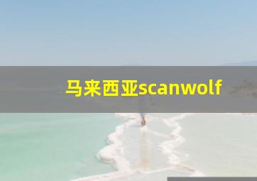 马来西亚scanwolf